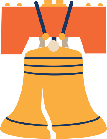 Liberty Bell Clip Art, Vector Images & Illustrations