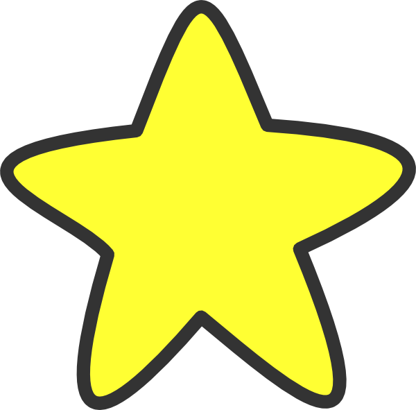 Star Big Clip Art - vector clip art online, royalty ...