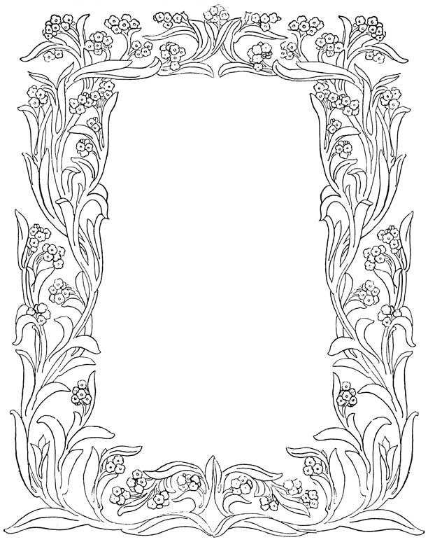 Borders For Letters