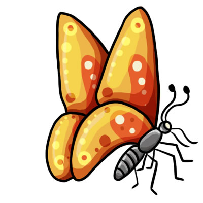 24 FREE Butterfly Clip Art Drawings and Colorful Images