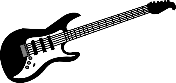 Pics For > Rock N Roll Guitar Clip Art