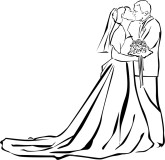 Couples Clipart, Art, Wedding Couple Clipart, Wedding Couple ...