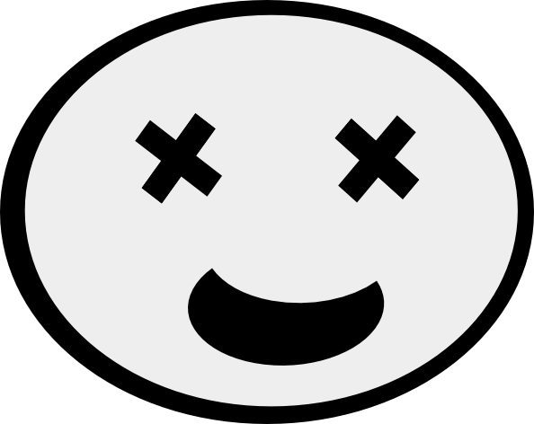 Funny Face clip art Free Vector