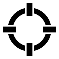 Crosshair icons