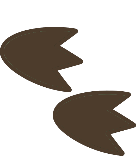 Dinosaur Paw Prints - ClipArt Best