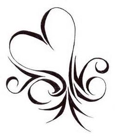Heart Tattoo Designs With Names - ClipArt Best