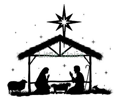 Clipart for cricut silhouette bethlehem