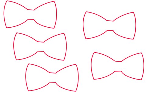 49+ Bow Tie Border Clipart