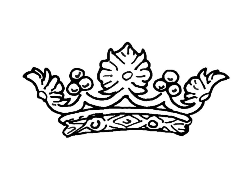 Crown Coloring Pages - AZ Coloring Pages