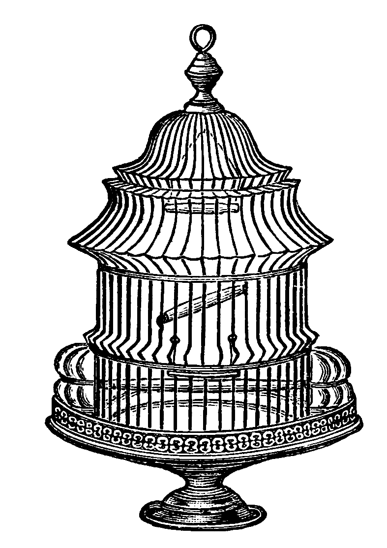 Bird Cage Transparent Clipart