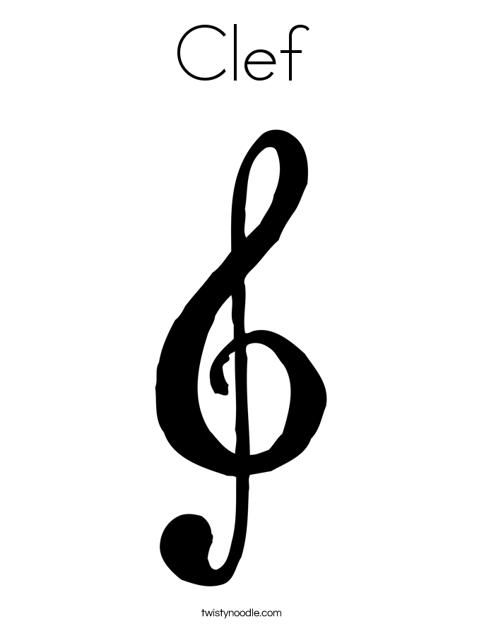 Notes Coloring Pages - Twisty Noodle