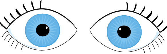 Free clipart blue eyes