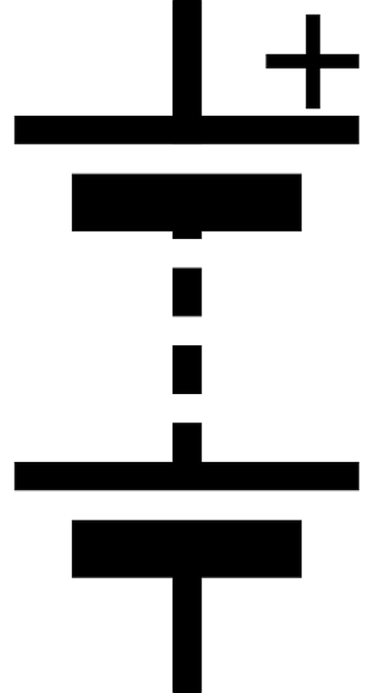 ELECTRONIC SYMBOL CELL SYMBOLS BATTERY WHAT Public Domain Clipart ...