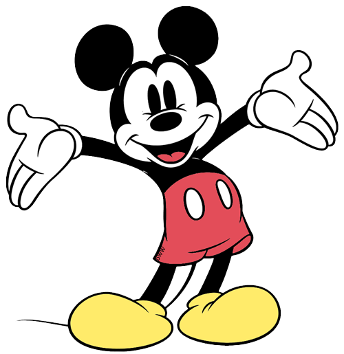 Clipart old school mickey