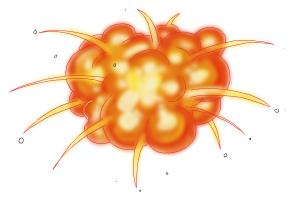 How to Draw Atomic Bomb Explosion | DrawingNow