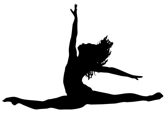 Dance leap clipart
