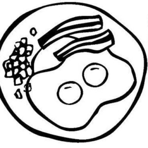 Toast Colouring Page - ClipArt Best