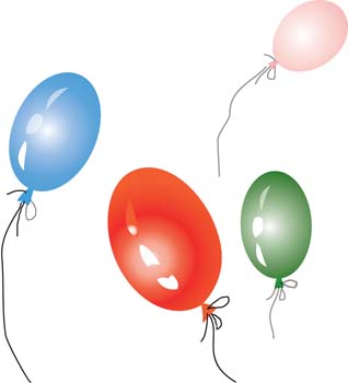 Balloon Celebration 2, Vectors - Clipart.me