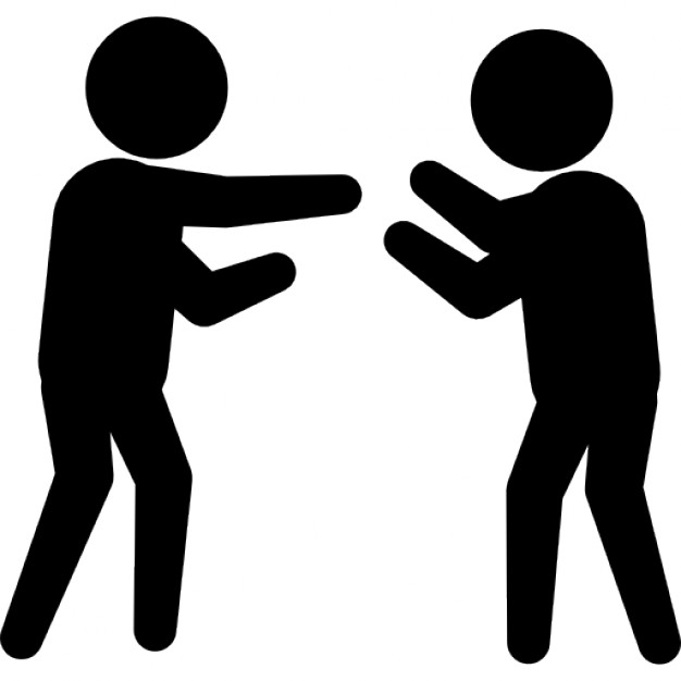 Fighting Silhouette Vectors, Photos and PSD files | Free Download