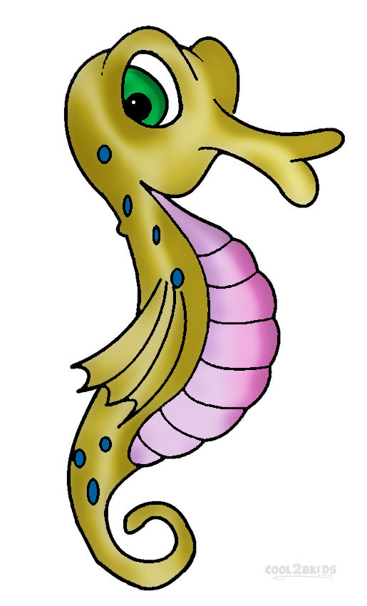 Printable Seahorse Coloring Pages For Kids | Cool2bKids