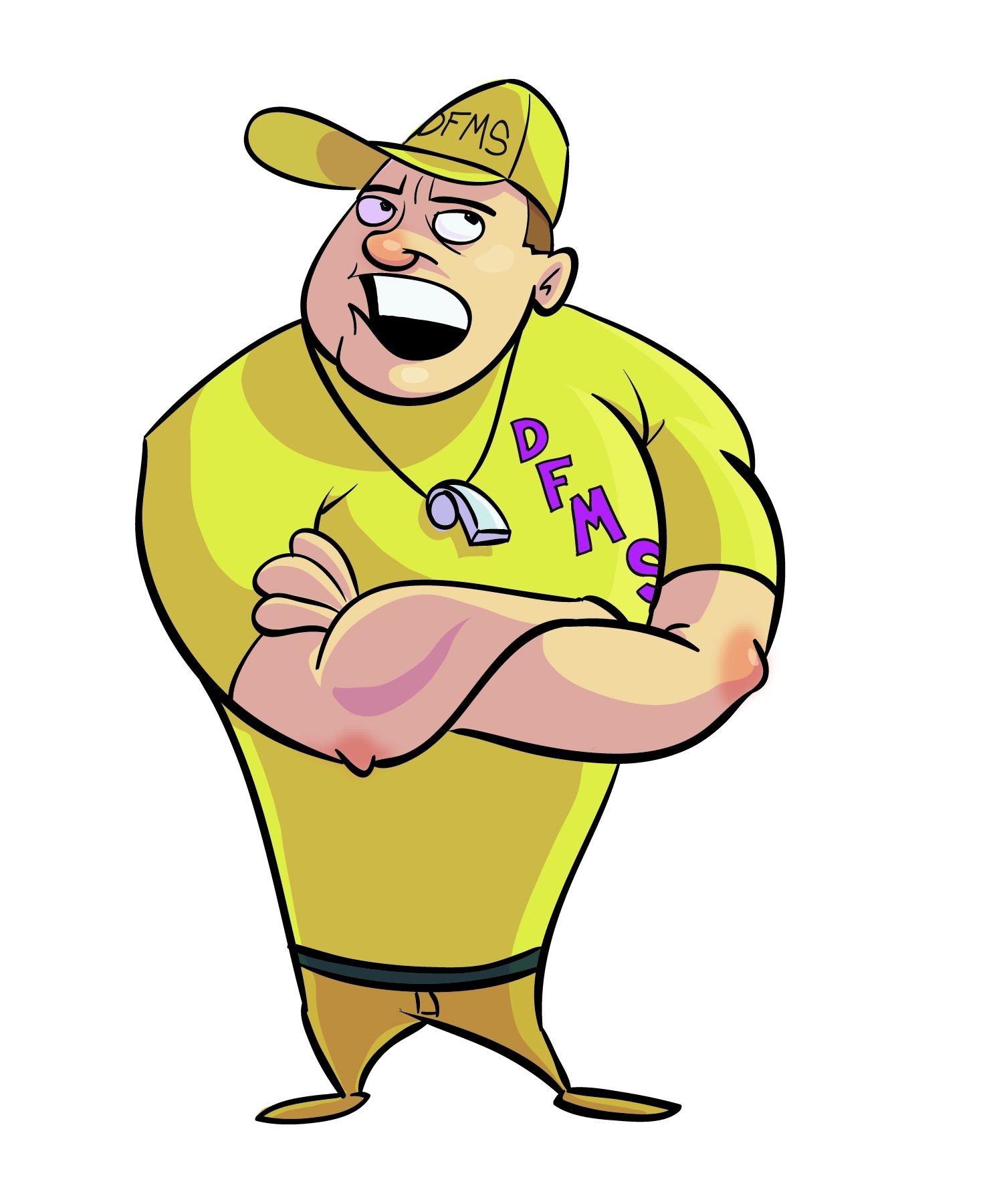 Football Coach Clipart