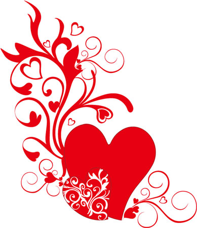 28 Hearts vector templates