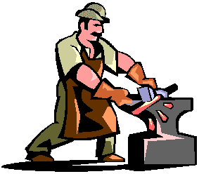 Blacksmith Graphics and Animated Gifs