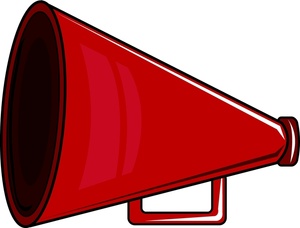 Megaphone Clipart Image - Red Megaphone