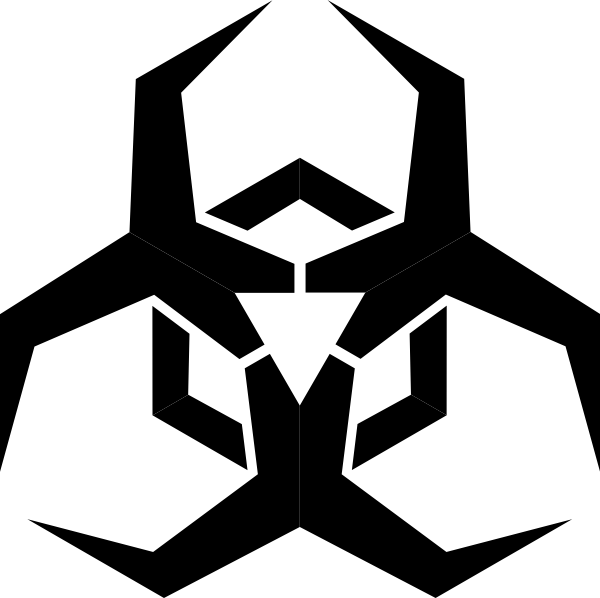 Pbcrichton Malware Hazard Symbol Clip Art - vector ...