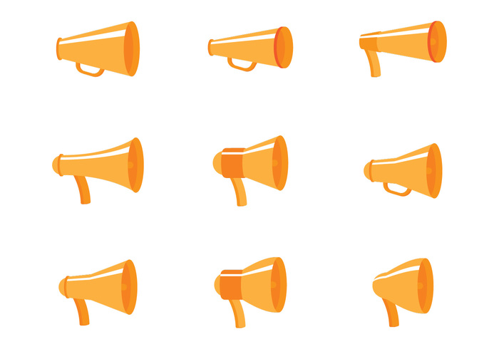 Megaphone Vector - Download Free Vector Art, Stock Graphics & Images