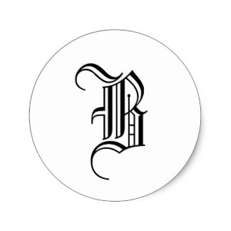 Old English Stickers | Zazzle
