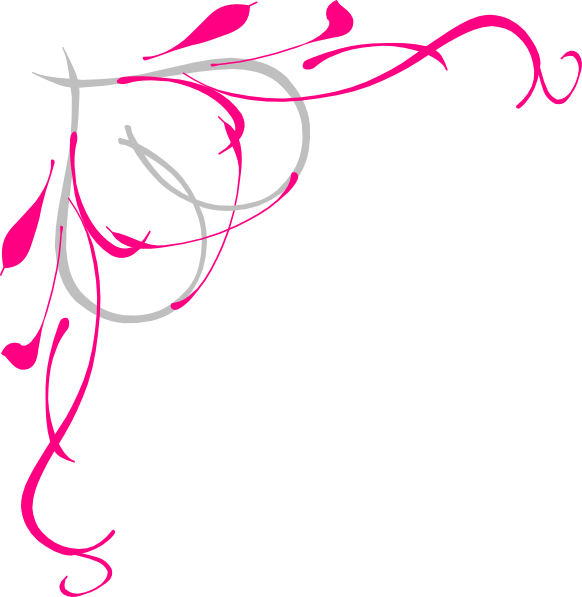 Roses Corner Border Clipart
