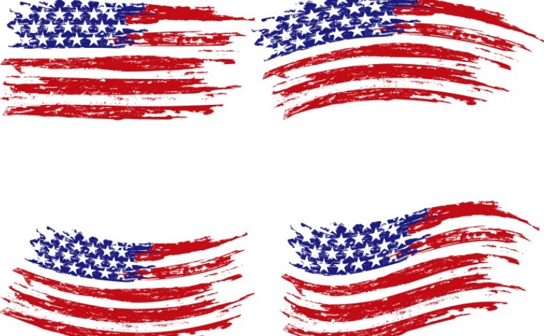 Vector American Flag | Free Download Clip Art | Free Clip Art | on ...