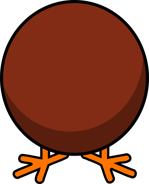 Cartoon Turkey Feathers