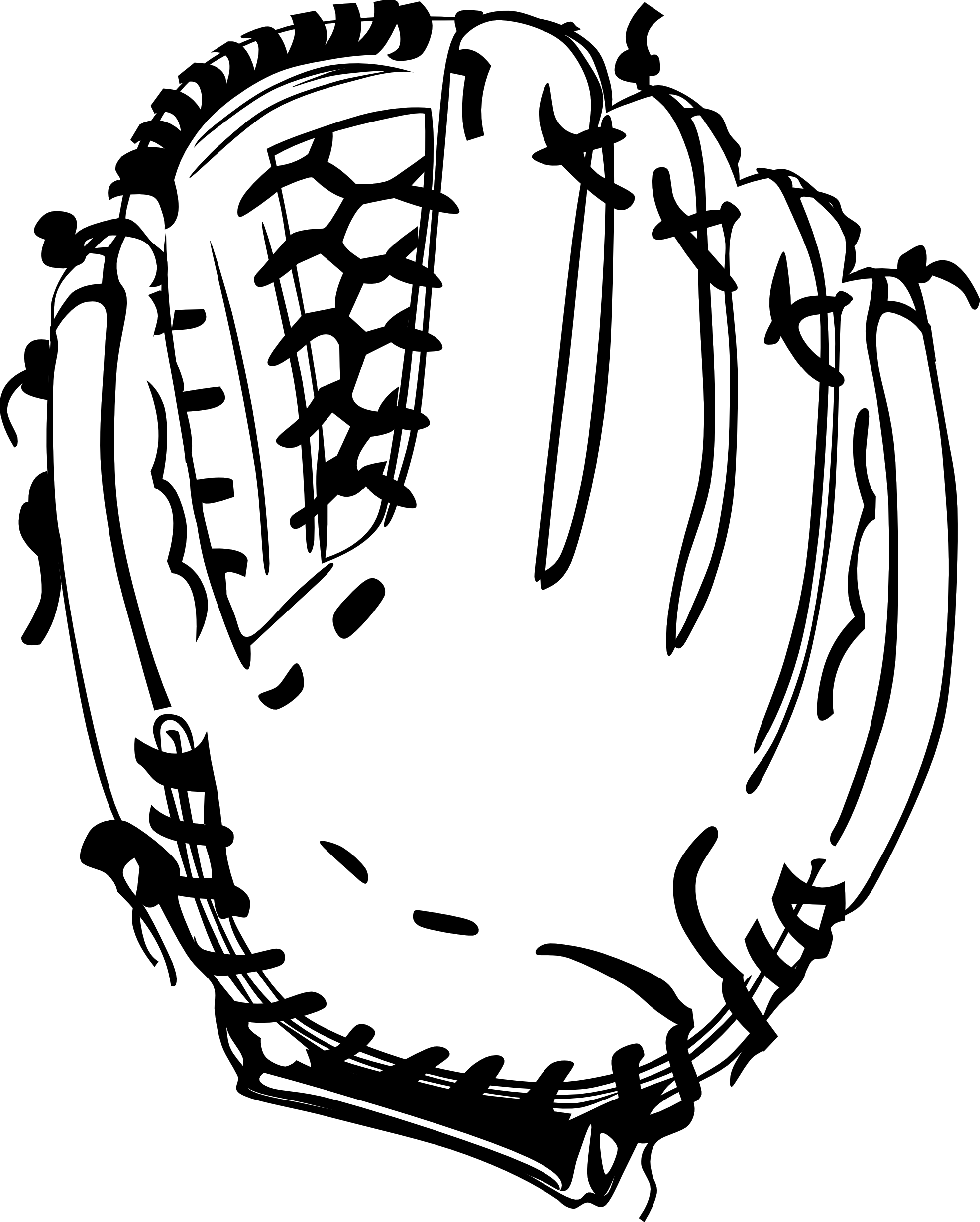 Softball Glove Clipart