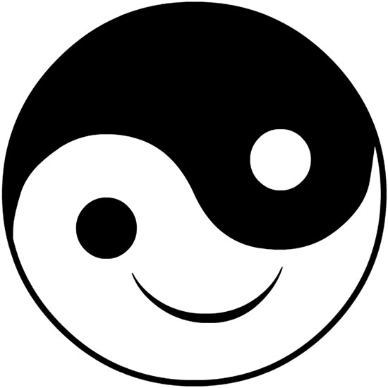 Black Smiley Face