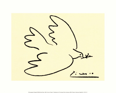 Buy Art Print : Pablo Picasso - Dove of Peace