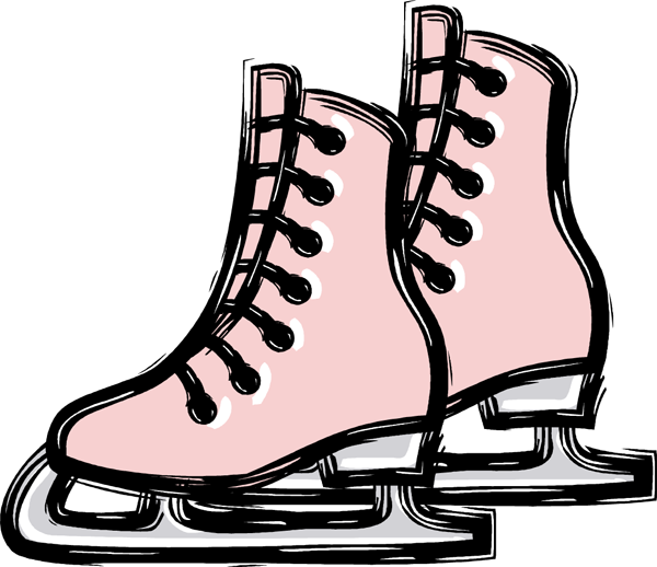 Ice Skate Clip Art - Tumundografico