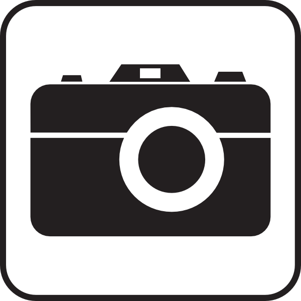 Camera White Clip Art - vector clip art online ...