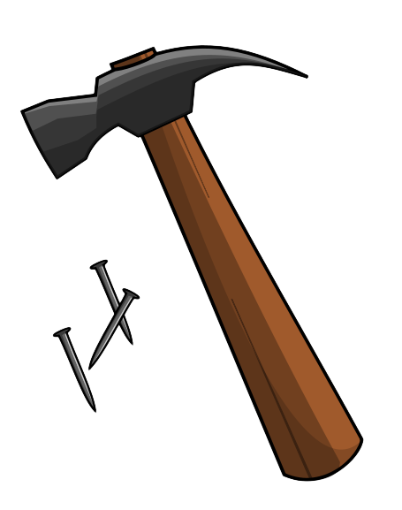 40+ Hammer Nails Clip Art