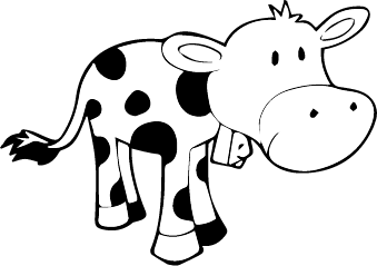 Clip Art – Cartoon Cow – michaelwittmer.com