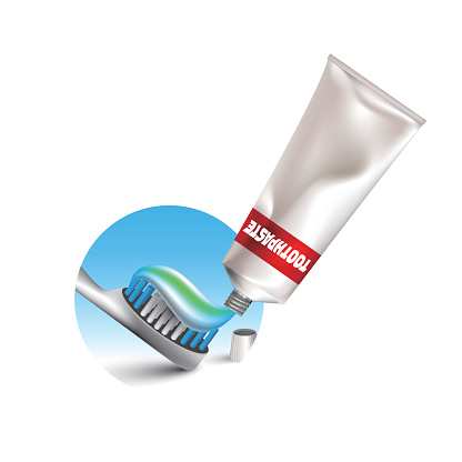 Toothpaste Clip Art, Vector Images & Illustrations