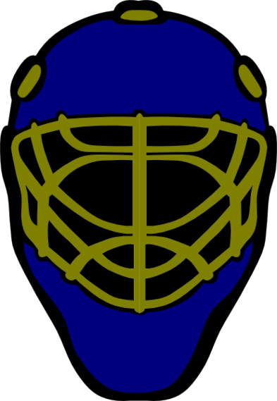 Goalie Mask Template Clipart - Free to use Clip Art Resource