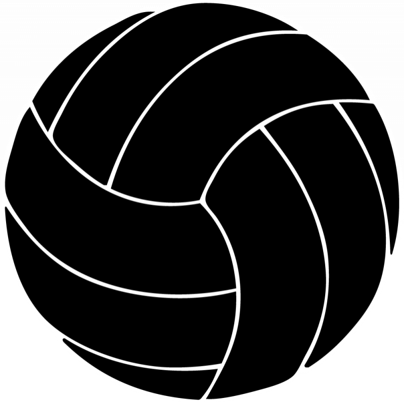 Volleyball ball clipart