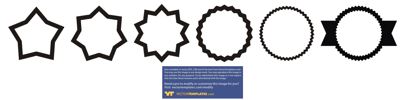 Star Shape Outline Clipart - Free to use Clip Art Resource