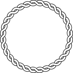 rope border circle - public domain clip art image @ wpclipart.com ...