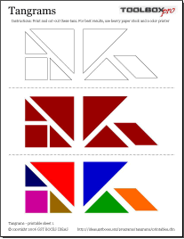 IDEAS Tangrams Program Resources - Printable Resources