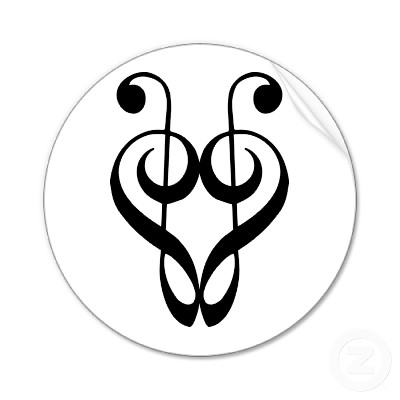Tattoo Treble Clef Heart M - ClipArt Best