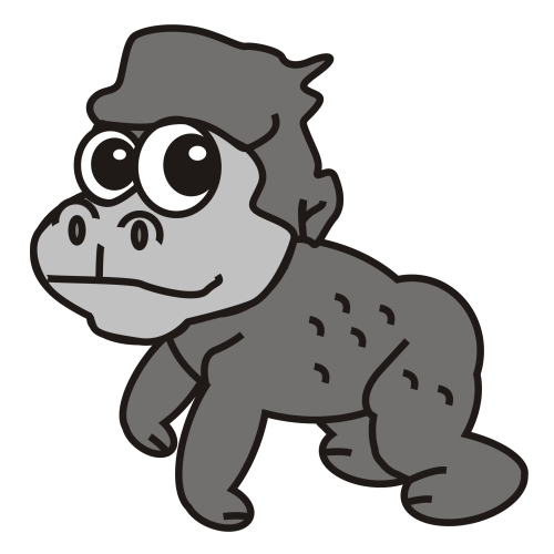 Cartoon Gorilla Clipart