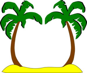Palm Tree Beach Clip Art – Clipart Free Download